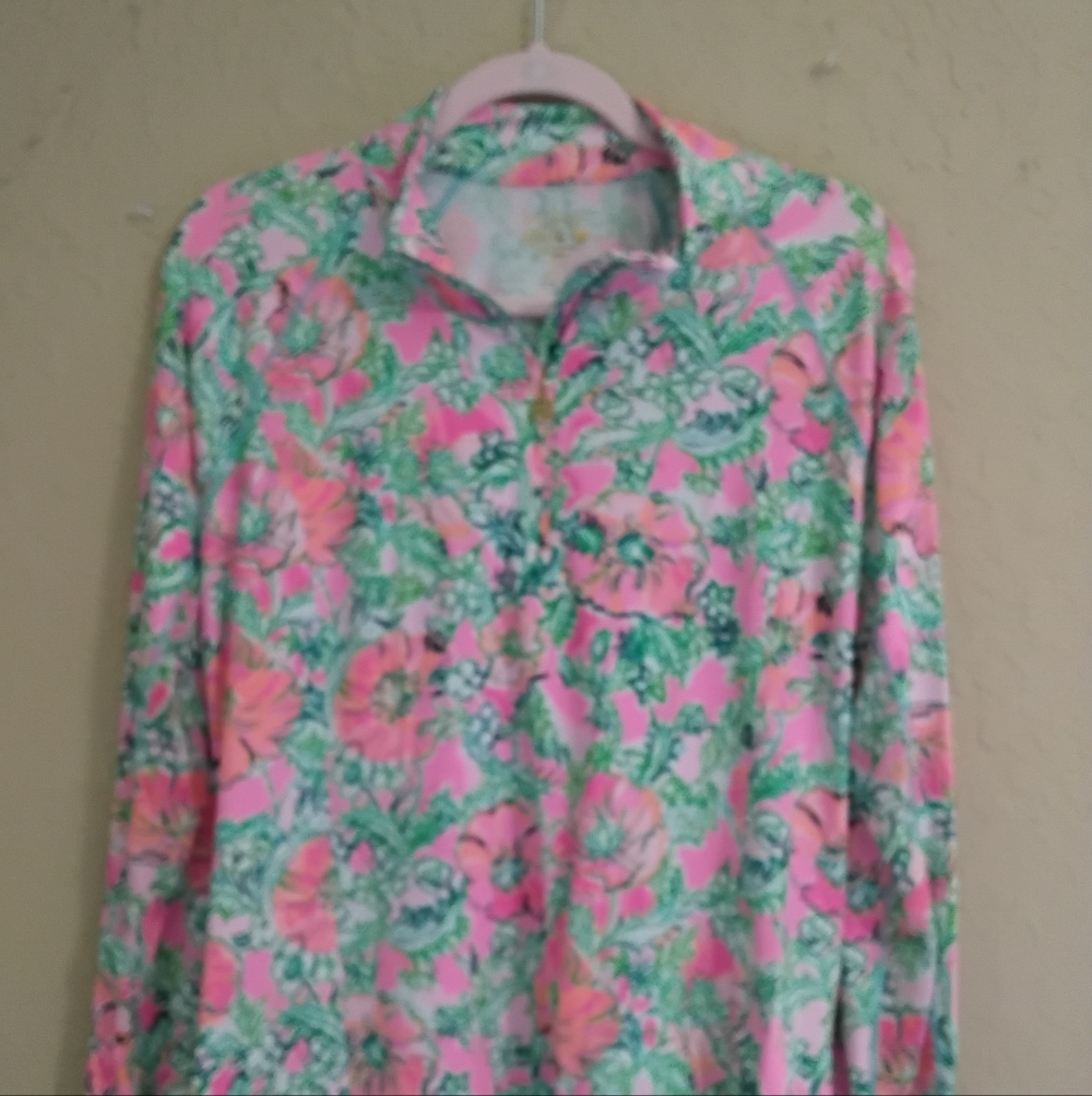Lilly Pulitzer Luxletic Justine Pullover - Large